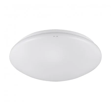 Plafony - plafoniera biała na wymienne źródło światła stig c e27 ip20 04137 ideus 