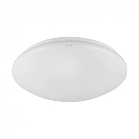 Plafony - biała plafoniera na 2 źródła światła stig c 2xe27 ip20 04138 ideus 