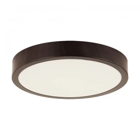 Plafony - plafoniera led hermetyczna 18w neutralna ip44 04150 1260lm atut lec c wenge ideus 