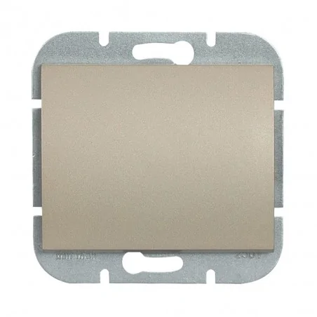 Wylaczniki-jednobiegunowe - satynowy włącznik jednobiegunowy wp-1o onyx  abex 