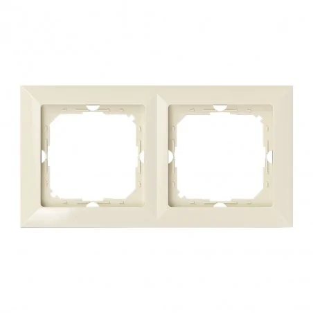 Ramki-podwojne - beżowa podwójna ramka ra-2p perła abex 