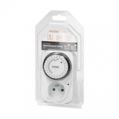 Programatory-czasowe - programator czasowy mechaniczny z funkcją stałego ładowania mt-1 virone orno 