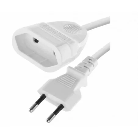 Przewody-przedluzacze-rozgalezniki - przedłużacz 3 metrowy 1 gniazdo biały pvc 0,75mm2 p01303 emos 