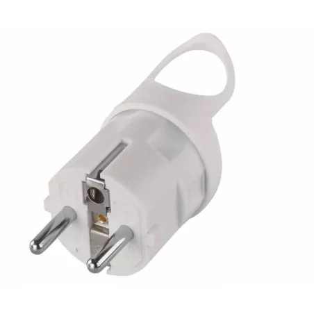 Rozgalezniki - wtyczka do przedłużacz biała z uchwytem p0038 emos 