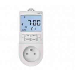 Regulatory-temperatury - termostat gniazdkowy z funkcją timera cyfrowego 2w1 p5660fr emos