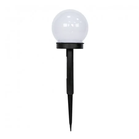 Lampy-kule-ogrodowe - lampka solarowa kula 10 cm wbijana vo2214 volteno 