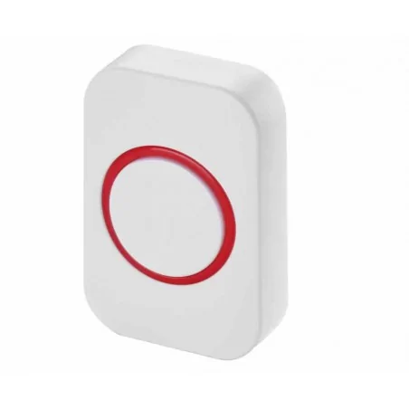 Dzwonki-do-drzwi - zewnętrzny przycisk do dzwonka bezprzewodowego p5732, 1x cr2032 p5732t emos 