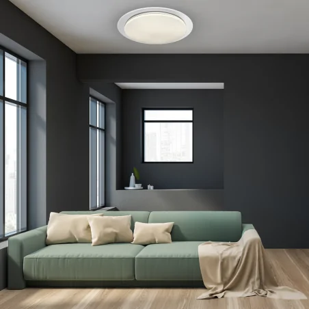 Plafony - lampa sufitowa okrągła led 80w ø760mm- zmienna barwa światła ontario ml7136 eko-light 