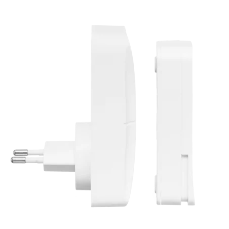 Dzwonki-do-drzwi-bezprzewodowe - dzwonek bezprzewodowy sieciowy z przyciskiem st-955 zamel 