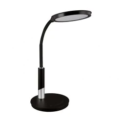 Lampki-biurkowe - nowoczesna lampka biurkowa led ściemnialna samuel 9w 4000k 04174 ideus 