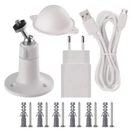 Urzadzenia-zdalnie-sterowane - inteligentna kamera zewnętrzna z wi-fi i akumulatorem ip-200 snap tuya gosmart h4053 emos 