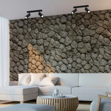 Lampy-sufitowe - spot oświetleniowy podwójny czarny 2xgu10 hudson mlp8795 eko-light 