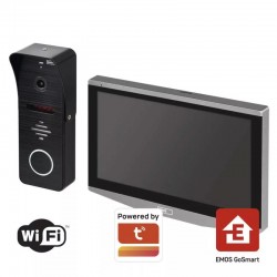 Wideodomofony - inteligentny wideodomofon z wi-fi na aplikację mobilną tuya gosmart h4010 emos