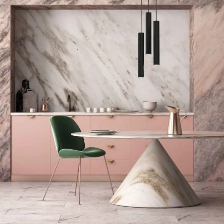 Lampy-sufitowe - okrągła lampa wisząca 3xgu10 regulowana hudson mlp8793 eko-light 