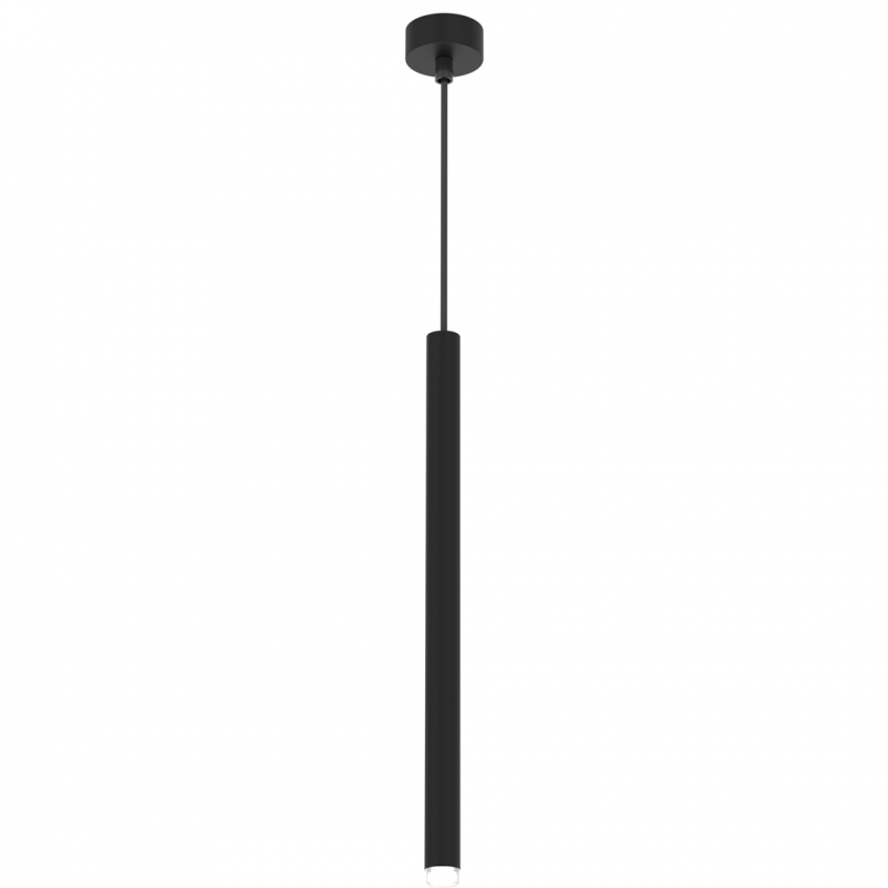 Lampy-sufitowe - czarna lampa wisząca tuba 1xg9 monza mlp8838 eko-light firmy EKO-LIGHT 