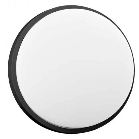 Oprawy-led-zewnetrzne - lampa ogrodowa led czarna okrągła 10w 4000k agat ad-op-6111blpm4 orno 