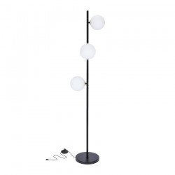 Lampy-stojace - podłogowa lampa 3 białe kule 3xg9 28w kama 53-01238 candellux