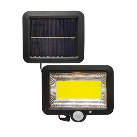 Kinkiety-solarne - naświetlacz solarny led z czujnikiem ruchu pir duo 323071 polux 