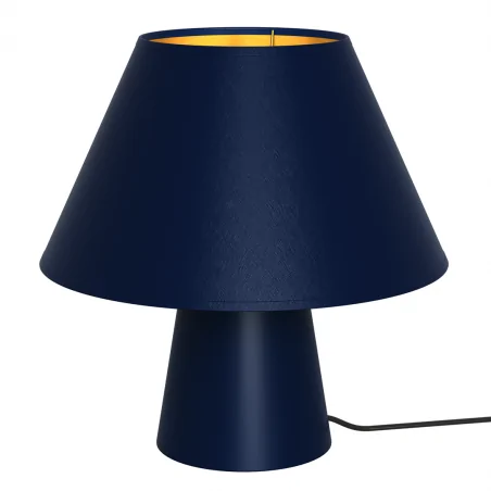 Lampki-nocne - mlp8886 stylowa lampa nocna niebieska fifi navy blue e27 60w eko-light 
