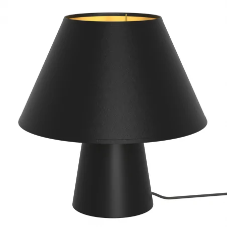 Lampki-nocne - mlp8880 czarno złota lampka nocna  fifi black e27 60w eko-light 