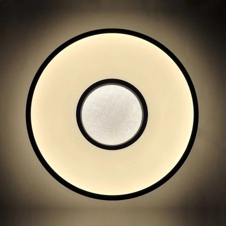 Plafony - 321886 plafon łazienkowy z efektem gwiaździstego nieba 18w 1850lm 4000k ip44 detroit polux 