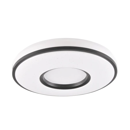 Plafony - 321893 plafon led do łazienki z efektem gwiaździstego nieba 24w 1850lm 4000k ip44 detroit polux 