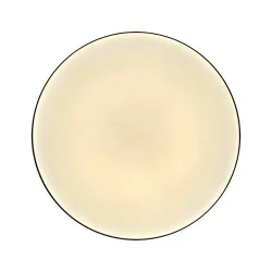 Plafony - 321930 plafon łazienkowy z chromowaną obwódką 18w ip44 1850lm moon chrom polux 
