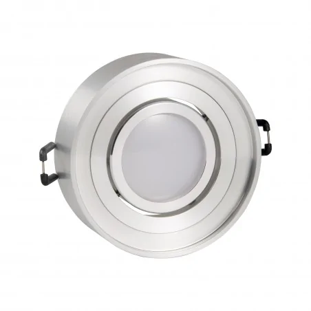 Oprawy-sufitowe-ruchome - 322128 srebrne oczko sufitowe ruchome mr16 podtynkowe do sufitów podwieszanych gaja r polux 