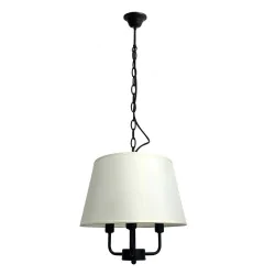 Lampy-sufitowe - potrójna lampa wisząca beżowo-czarna 3xe14 40w pasteri 31-01351 candellux 