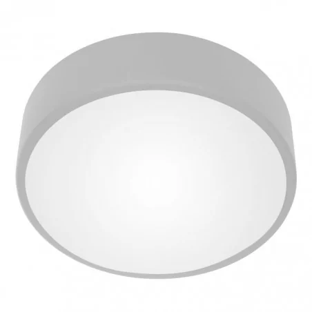 Plafony - szary plafon led o mocy 24w fi300 4000k ovo ad-pl-6289glsm4 adviti orno 