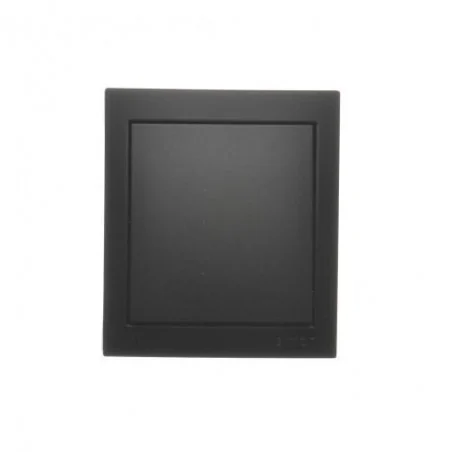 Wylaczniki-jednobiegunowe - czarny włącznik pojedynczy natynkowy acw1/49 simon aquaclick kontakt-simon 