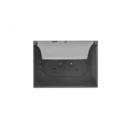 Gniazda-podwojne-natynkowe - gniazdo podwójne natynkowe z klapką transparentną czarny mat ip44 acgz2z/49a simon aquaclick kontak-simon 