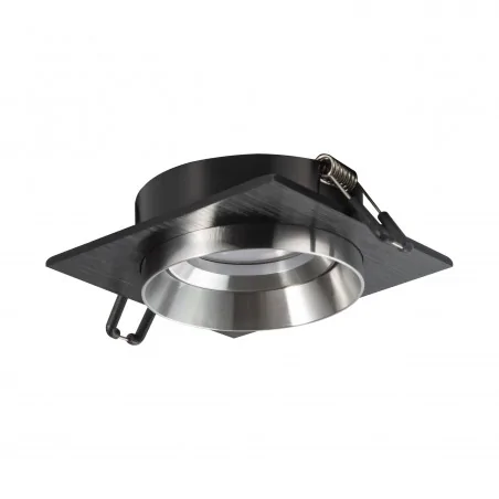 Oprawy-sufitowe-ruchome - 322036 oprawa sufitowa wpuszczana czarno złota kwadratowa lika q polux 