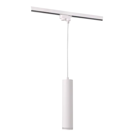 Oswietlenie-szynowe - lampa wisząca sufitowa do zamontowania na szynie biała 1xgu10 paris 321541 polux 