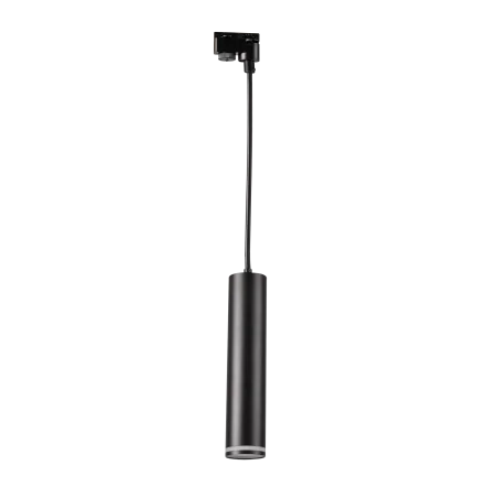 Oswietlenie-szynowe - czarna lampa wisząca do zamontowania na szynoprzewodzie 1xgu10 paris 21558 polux 