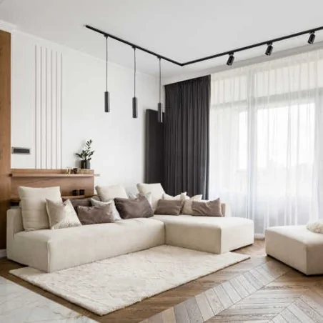 Oswietlenie-szynowe - zestaw szynowy 3x lampa wisząca+szyna 1m maribel 321657 polux 