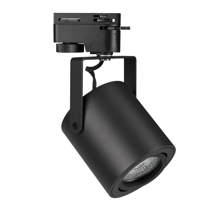 Oswietlenie-szynowe - oprawa sufitowa reflektor do szynoprzewodu czarny gu10 minor 321794 polux firmy POLUX GOLDLUX 