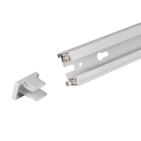 Oprawy-sufitowe - biała szyna jednofazowa o długości 1m 321824 polux 