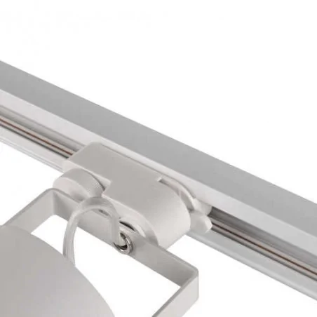 Oprawy-sufitowe - biała szyna jednofazowa o długości 1m 321824 polux 