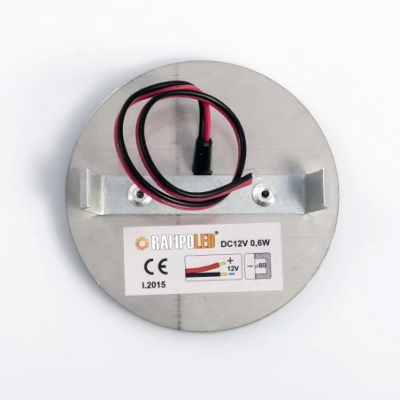 Oswietlenie-schodowe - dc5z oprawa schodowa classic led dc 12v 0.6w zimna rafipol 