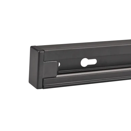 Oprawy-sufitowe - 2-metrowa szyna w kolorze czarnym jednofazowa 321817 polux 