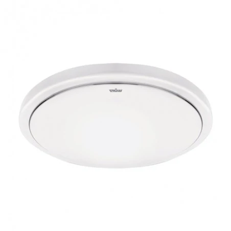 Plafony - plafon led okrągły biały slim 14w 4000k 910lm 03516 ip44 sola struhm ideus 
