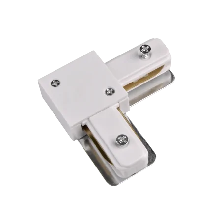 Oswietlenie-szynowe - łącznik kątowy do szynoprzewodu biały 321862 polux 