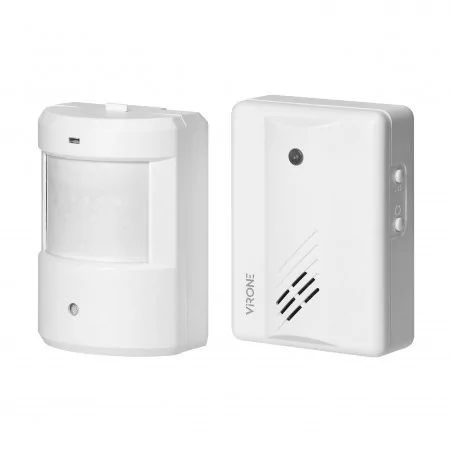 Elektroniczne-czujniki-ruchu - czujnik ruchu z sygnalizacją bezprzewodową 100m bateryjny as-5 orno 