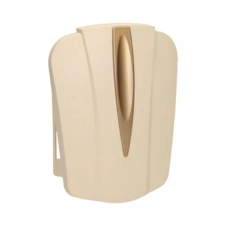 Dzwonki-do-drzwi-przewodowe - beżowy dzwonek gong dwutonowy 230v or-dp-vd-141/bg orno 