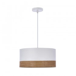 Lampy-sufitowe - okrągła lampa sufitowa 30cm 1x40e e27 bianco 31-17536 candellux