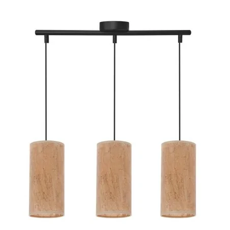 Lampy-sufitowe - listwa- lampa wisząca abażur korkowy 3x60e e27 aragona 33-19721 candellux 