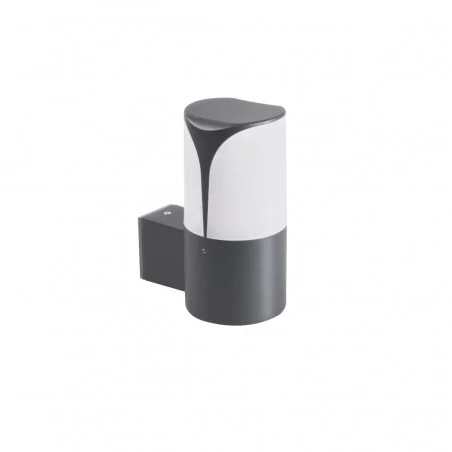 Kinkiety-ogrodowe - grafitowy kinkiet zewnętrzny na żarówkę e27 preso el 18 gr 36543 kanlux 