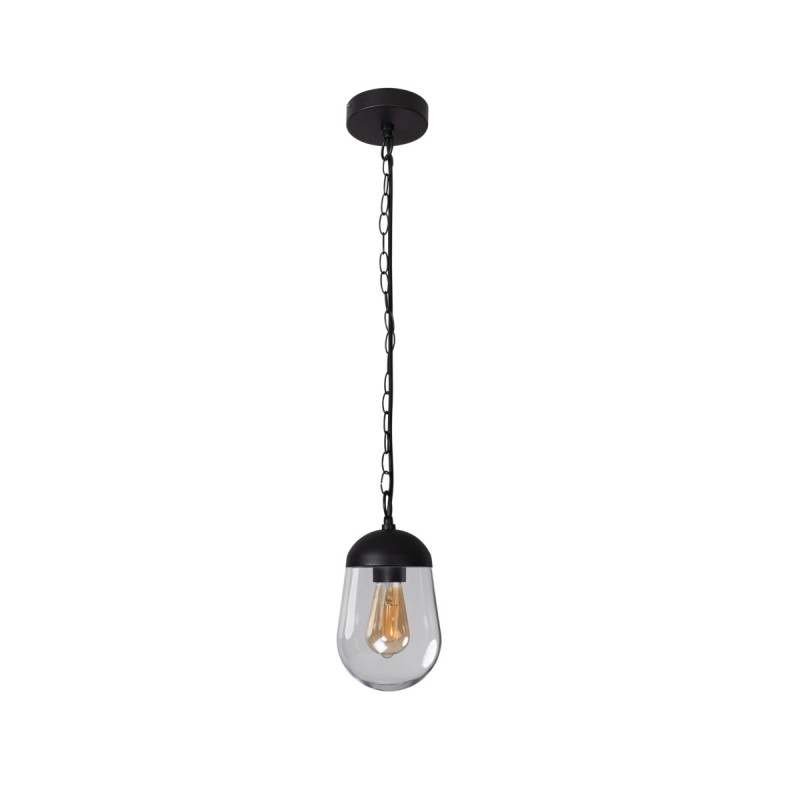 Lampy-ogrodowe-wiszace - lampa ogrodowa wisząca szklana 88,5cm e27 liego 89 36531 kanlux firmy KANLUX 