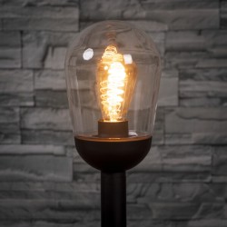 Lampy-ogrodowe-wiszace - lampa ogrodowa wisząca szklana 88,5cm e27 liego 89 36531 kanlux 